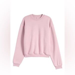 SKIMS Cotton Blend Fleece Classic Crew Sweatshirt